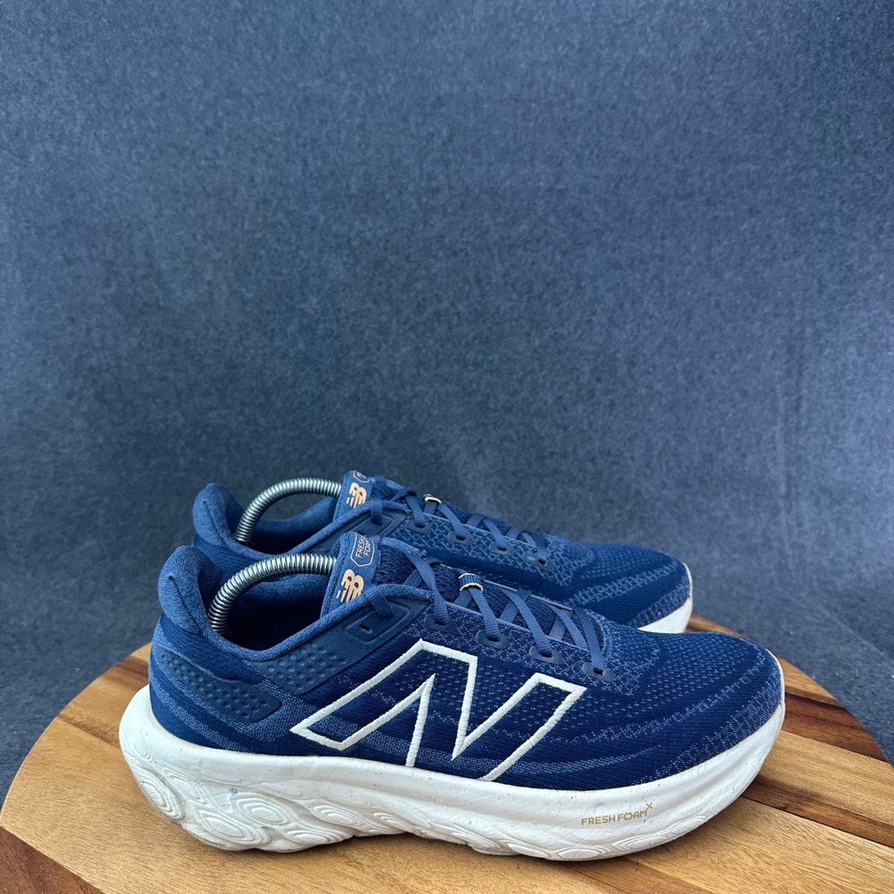 New Balance Fresh Foam X 1080v13 Mens Size 11D Navy White Running Shoes Sneakers